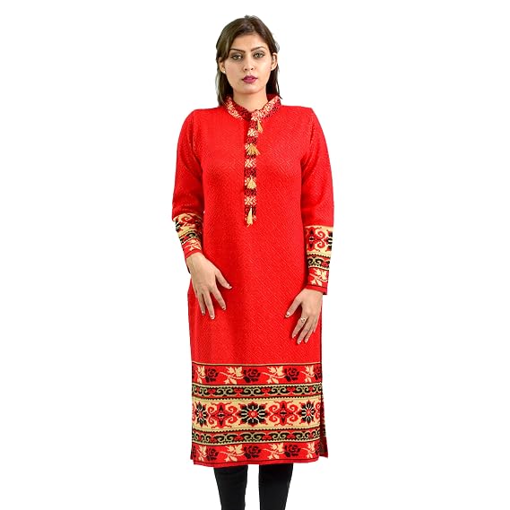 Woolen Winter wear Latest Kurti Kurta 