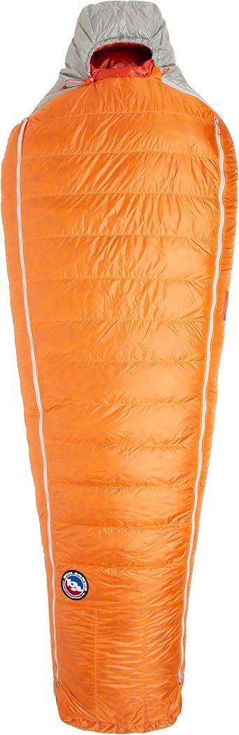 Big Agnes Torchlight Ultralight Sleeping Bag w/850 DownTek for Backpacking and Camping, 30 Degree, Regular
