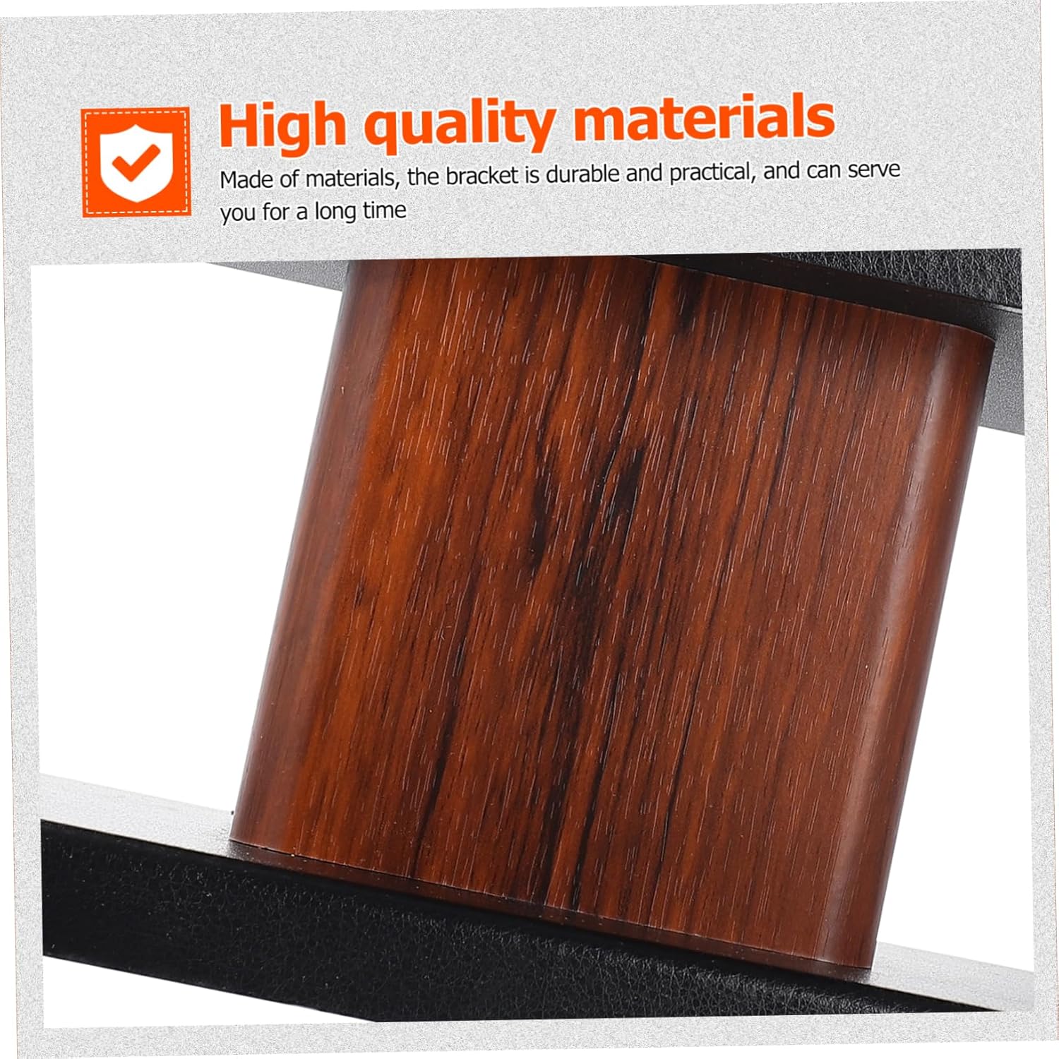 Practical Speaker Holder Speaker Stand Non-Slip Solid Construction Home Use