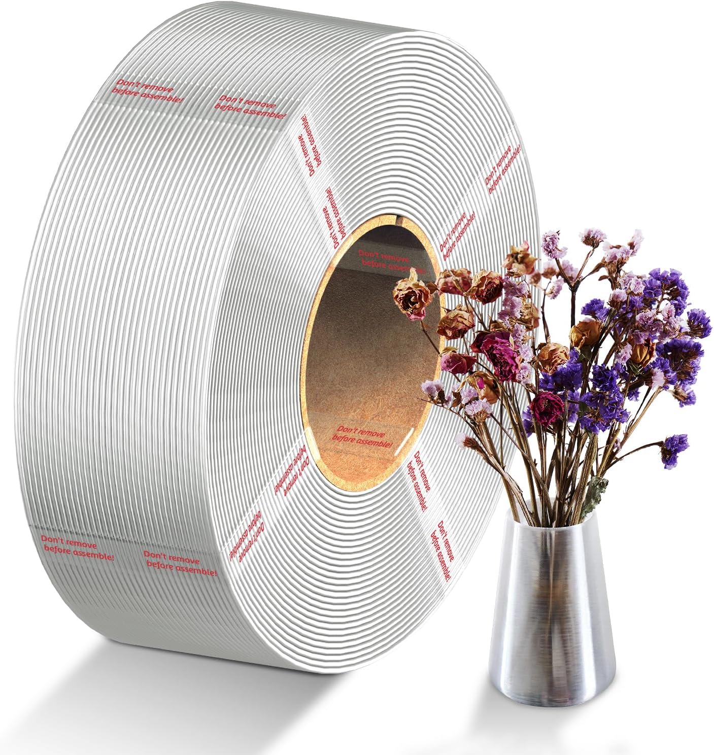 ANYCUBIC PETG Filament Refill 1.75mm, 3D Printer Filament for Reusable Spools, Dimensional Accuracy +/- 0.02mm, Print with Most FDM 3D Printers, Intelligent Identification, 1KG Clear