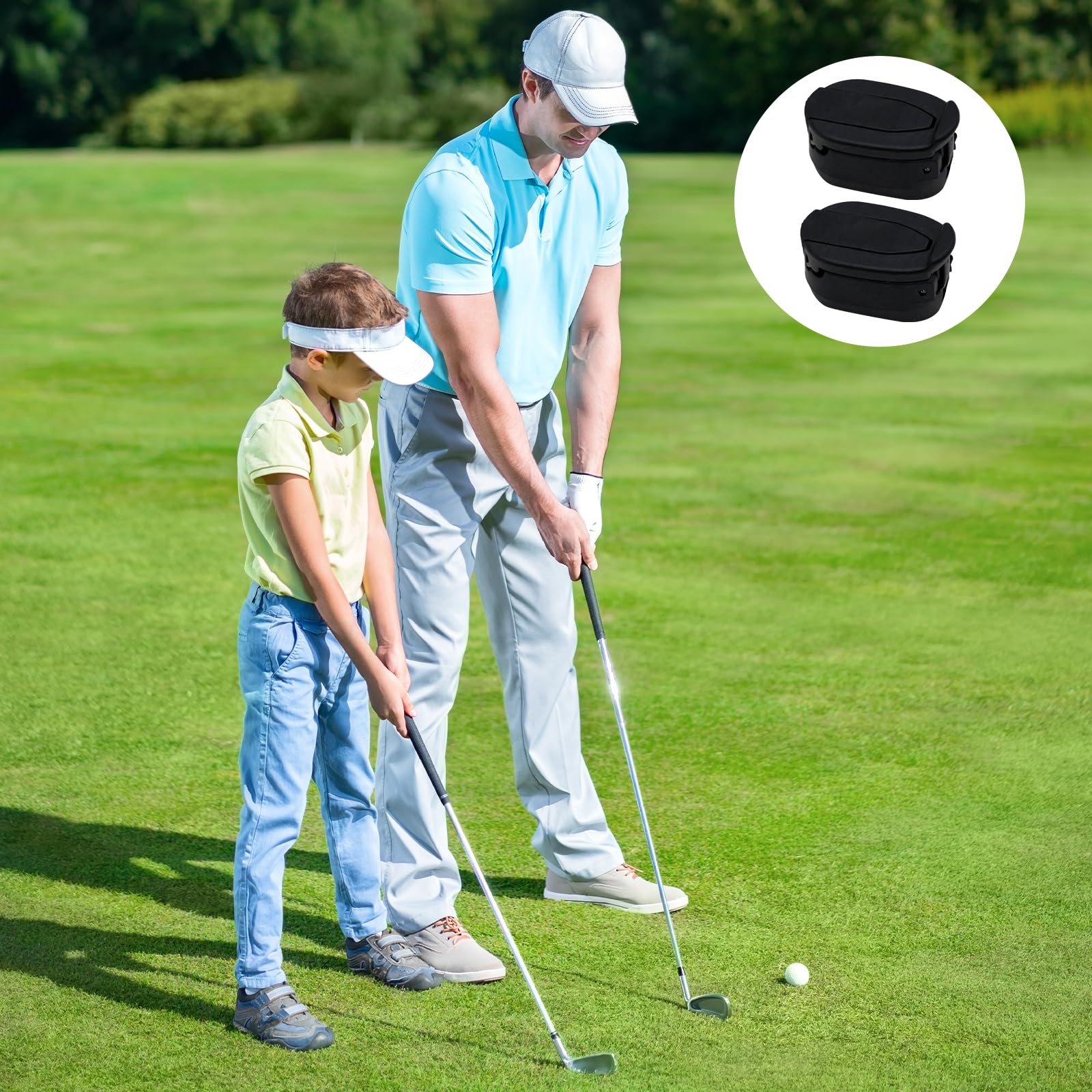 Xinjoduz 6-teiliges Golfball-Retriever-Set – Putter-Aufsatz Aus Gummi, Rutschfest, Für Schnelles Aufheben Ohne Bücken Xinjoduz 6-teiliges Golfball-Retriever-Set – Putter-Aufsatz Aus Gummi, Rutschfest, Für Schnelles Aufheben Ohne Bücken