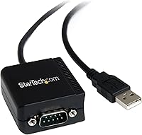Vista 4 de StarTech - Cable adaptador FTDI USB a Serial RS232 de 5.9 ft con retención COM, adaptador USB a RS232 - TAA