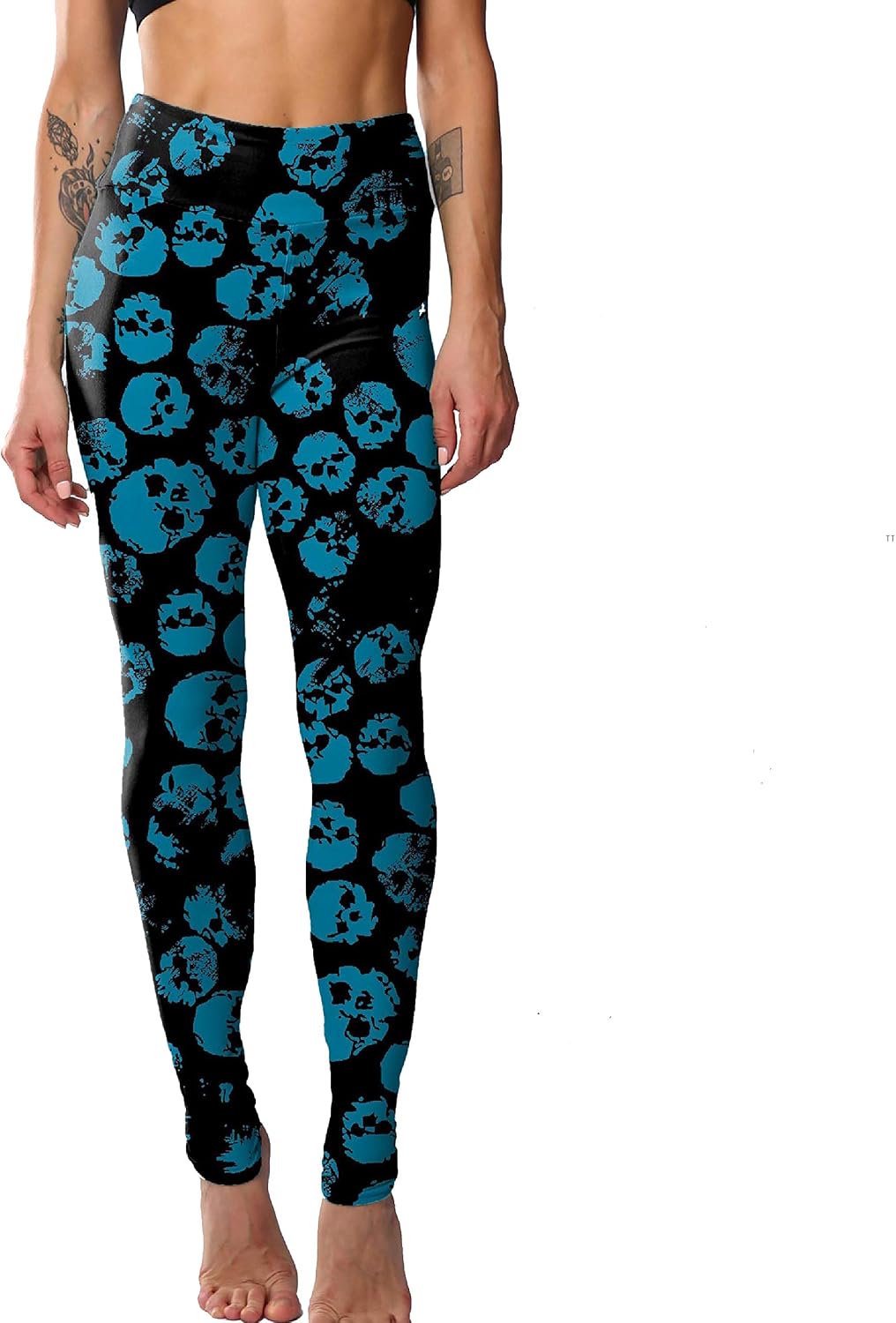 Leggings for Women Printed High Waist Ultra Soft Yoga Pants Comfy Workout Fashion Leggings -REG/Plus-150+Colors