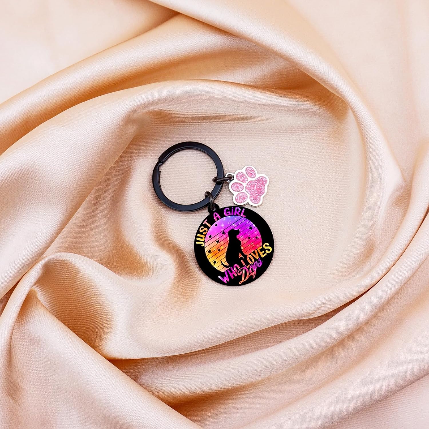 Ikacvb Cute Sloth Cat Dog Duck Dragon Animal Keychain Party Favors Funny Cow Print Stuff Small Gifts For Girls Women Friends - Image 5