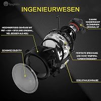 TangMiGe Füstös Fekete Ködlámpa Szett Volkswagen Golf V, Jetta III, Scirocco, SEAT Mii, Skoda Citigo Modellekhez - E-MARK Tanúsított, 51W 5