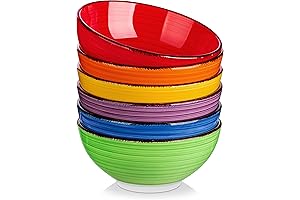 Vancasso Bonita 27oz Swirl Cereal Bowls -- A Floral Feast for Your Table