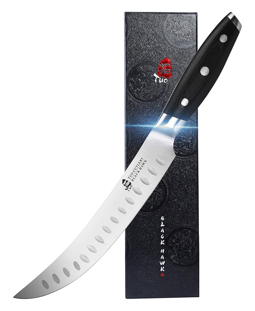 Amazon.co.jp: TUO ブッチャーナイフ – 8インチ シミター