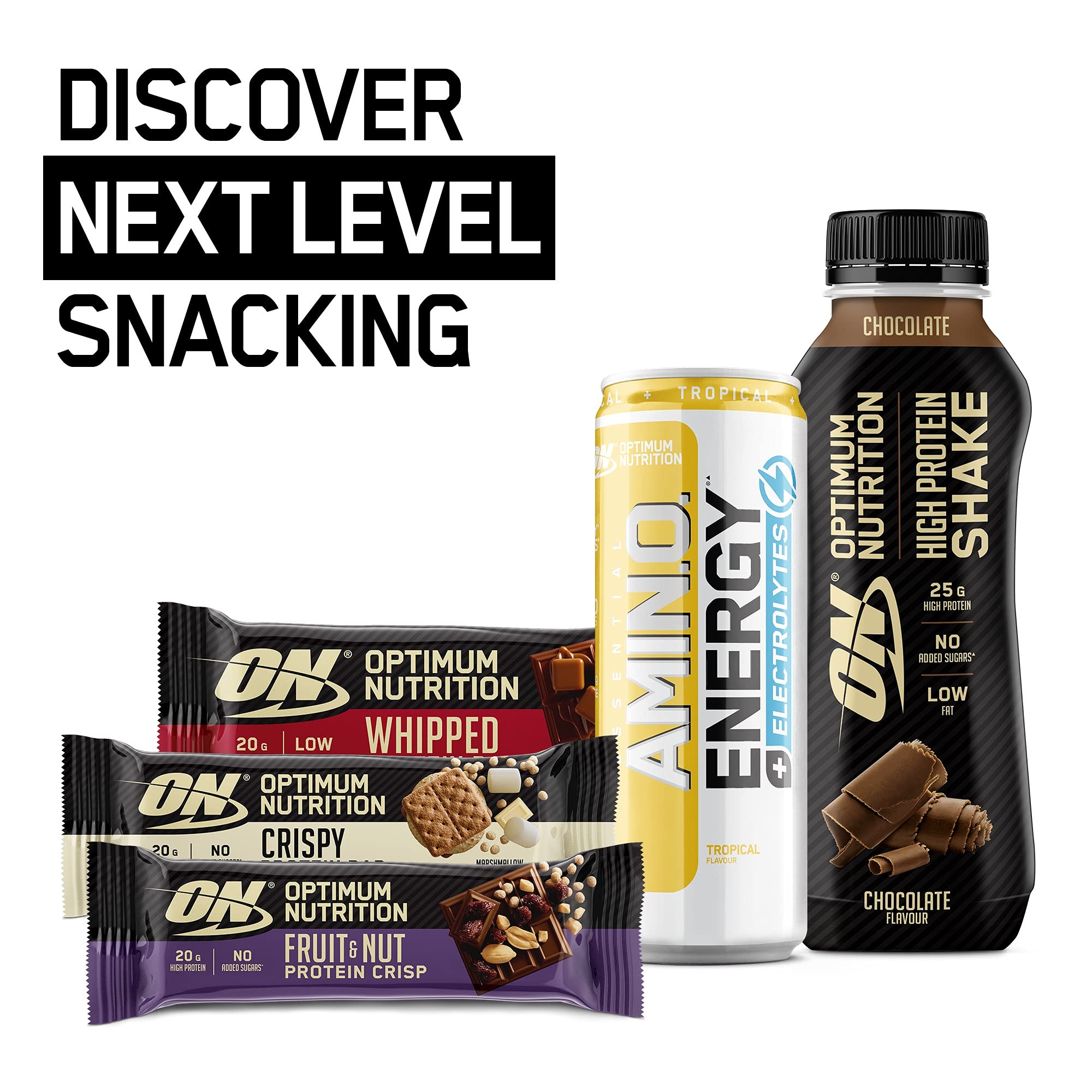 Optimum Nutrition ON High Protein Shake Bottles, Ready To Drink Snack