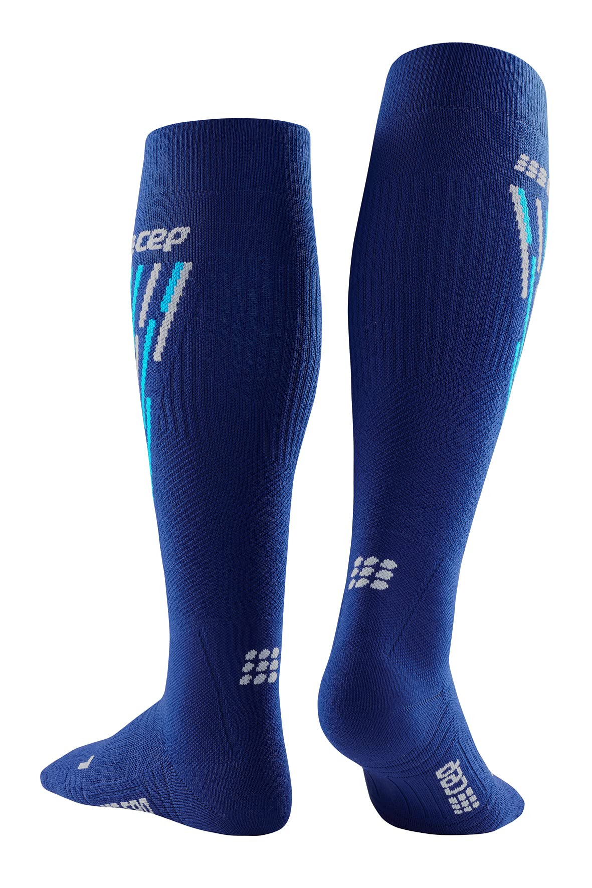 CEP Ski Thermo Socks, Blue/Azure, Women IV