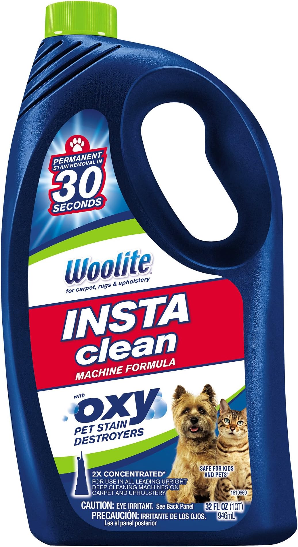 Woolite InstaClean Pet Full Size Machine Formula, 32 oz, 20581