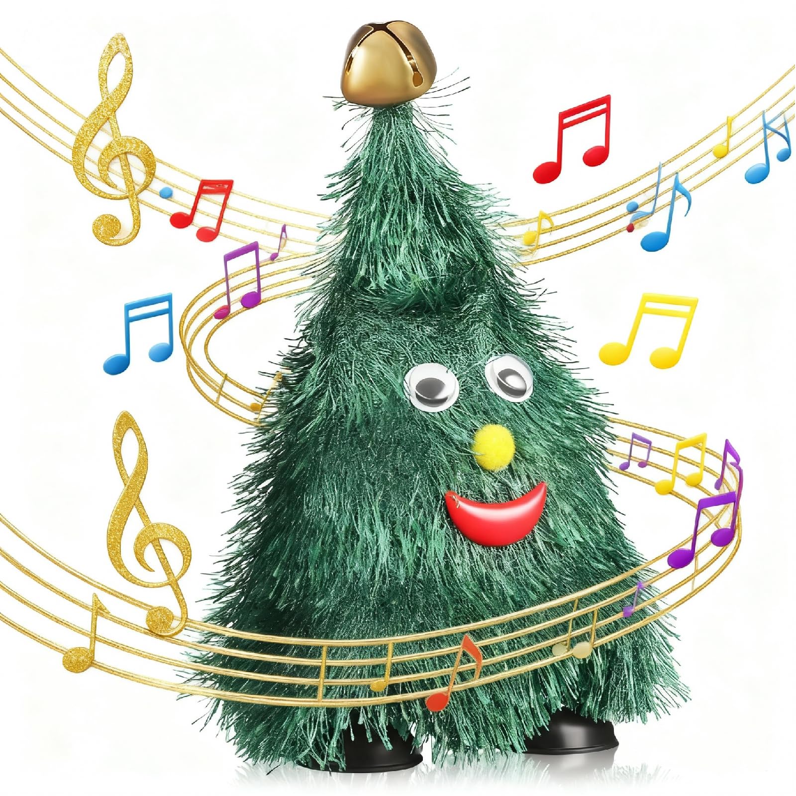 Amazon.co.jp: JOINPAYA クリスマスツリー 電動で揺れる脚付き