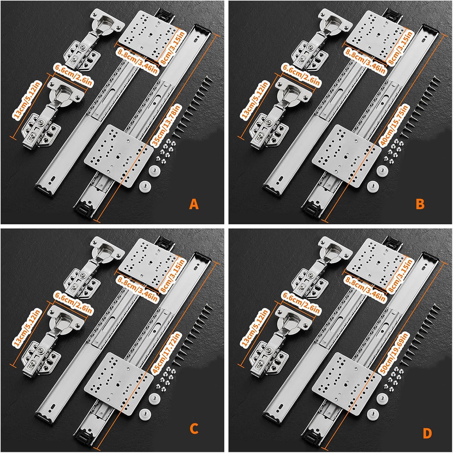 Steel Top Mount Folding Door Sliders Innovative Flipping Up Folding Door Tracks Simple Installation for Tidy Cabinet Designs Cabinet Folding Door Hinges