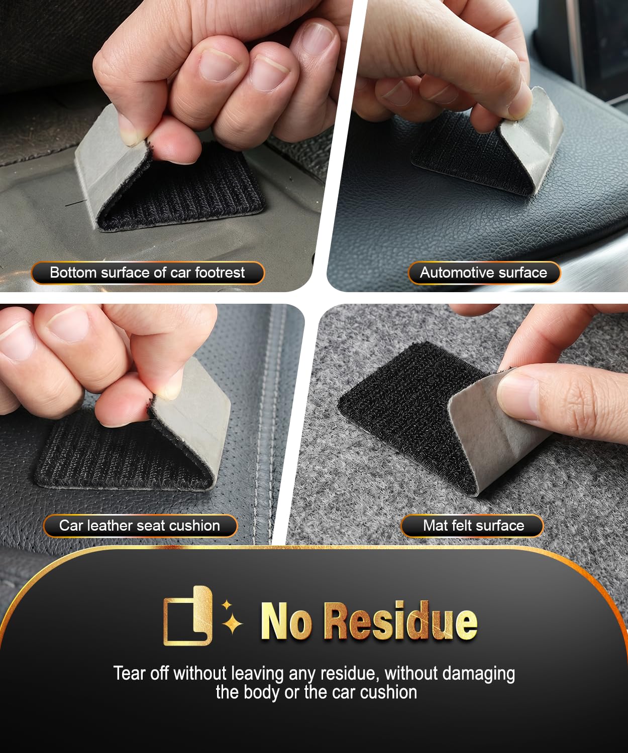 PHIXBEAR Industrial Hook & Loop Strips - Heavy Duty Adhesive -6