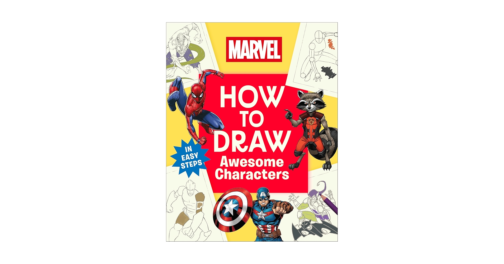 アート・デザイン・音楽 You can draw  MARVEL  CHARACTERS 41tddP59DPL._AC_UF1000,
