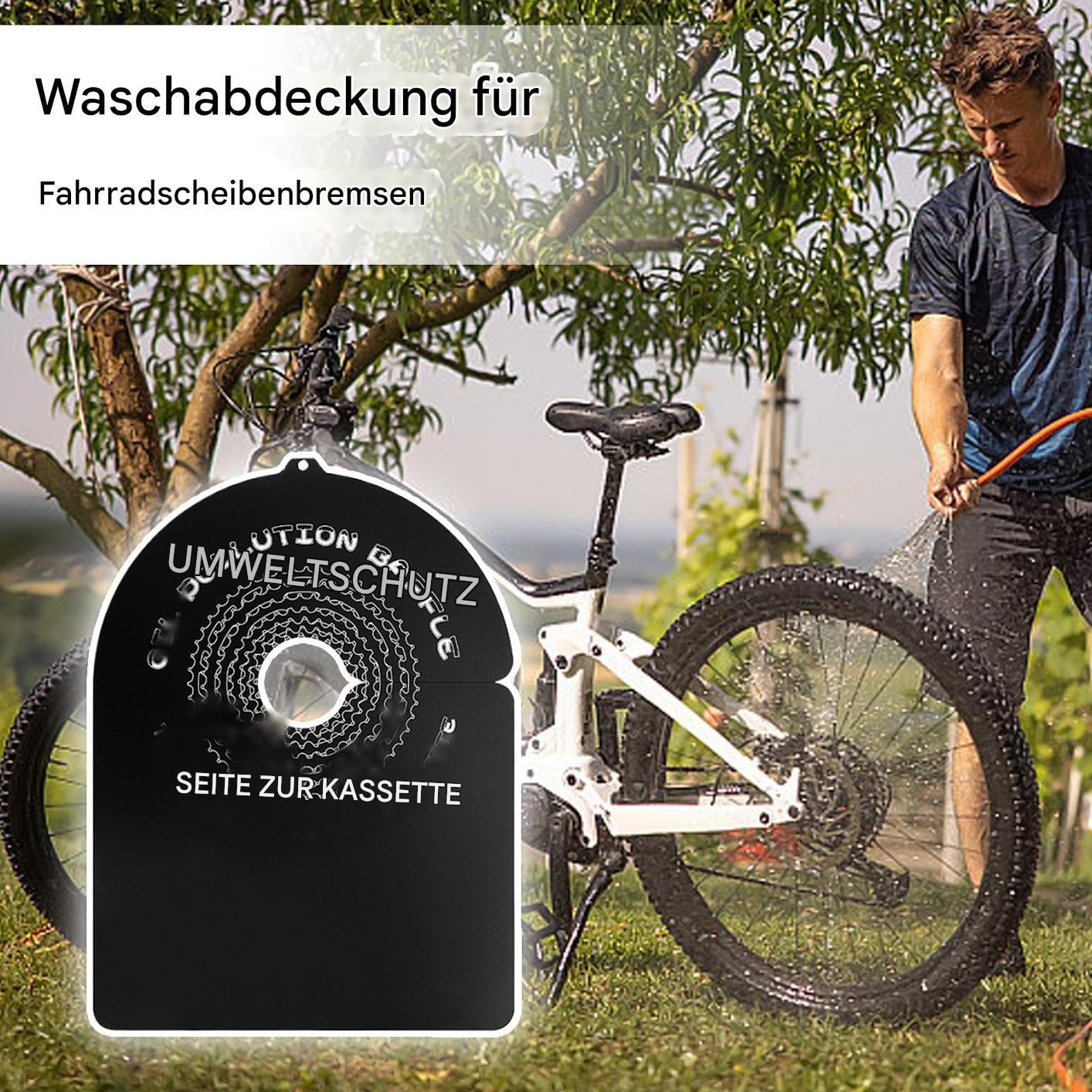 Scheibenbremsenreinigungsschutz - Abdeckung des Zyklusbremsschutzes, Leichter Rahmenschild | Einfacher Installieren Sie Schilde mit Spritzschutz für Motorradfahrten und Bremswartung, Motorcross und Sc