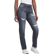 Buffalo David Bitton Women's High Rise Straight Jean