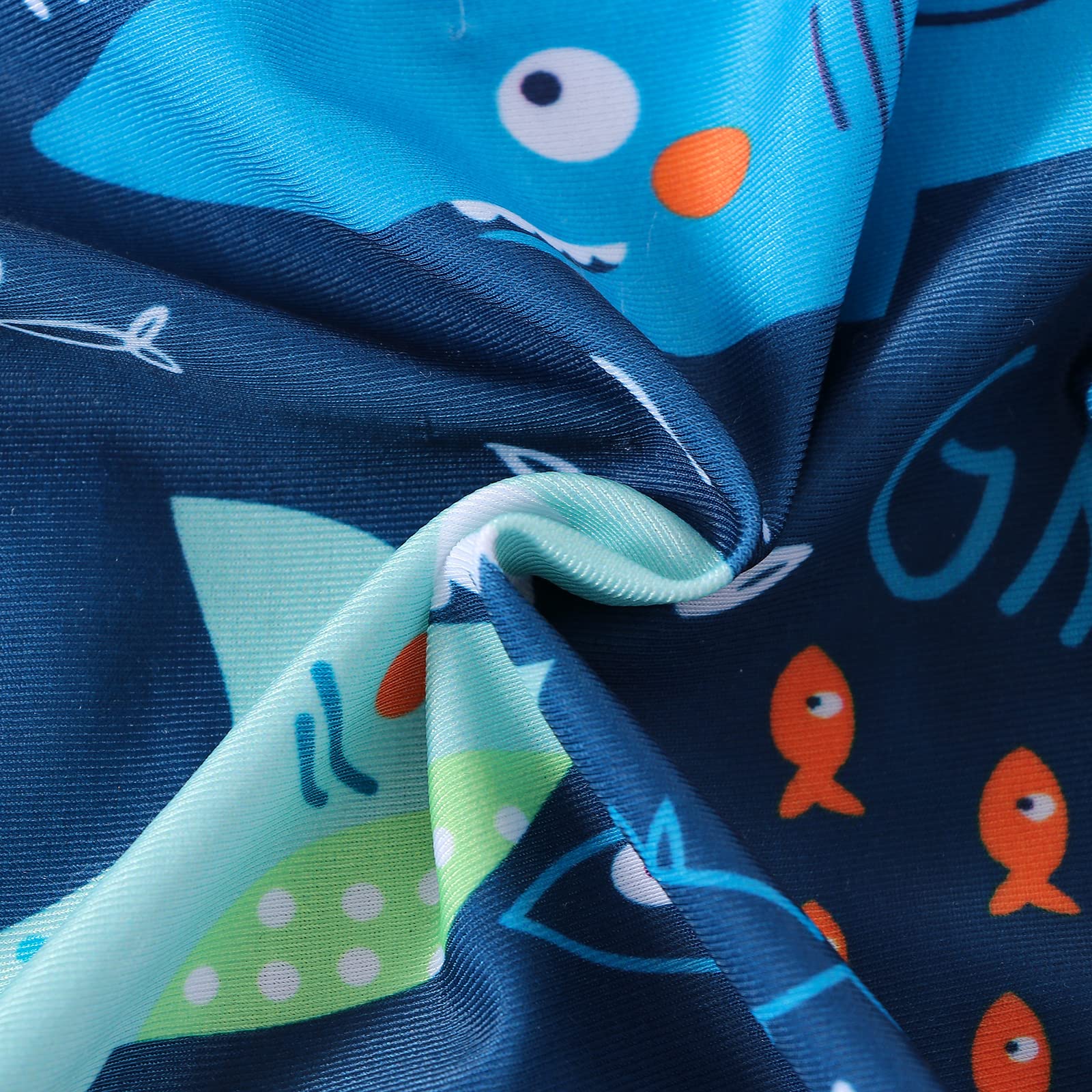 Baby Boy Swimming Costume Baby Swimsuit 3 6 12 18 Months Infant Toddler Boys Swimwear Rash Guard Zipper One Piece Short Sleeve Beach Bathing Suits Wetsuit — view 2