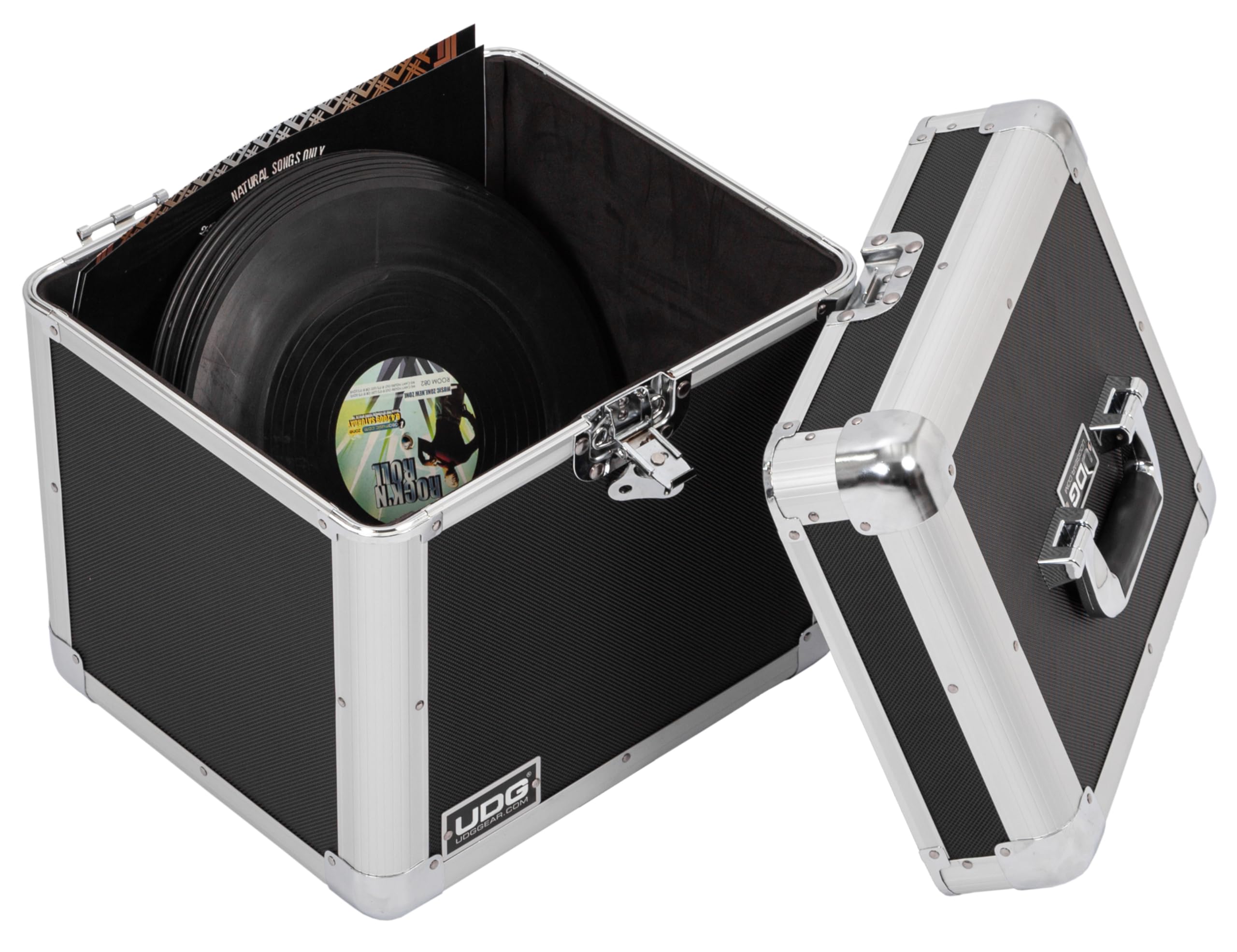 UDG Ultimate Record Case 80 Vinyl, Silver (U93017SL)