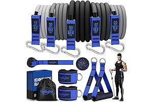 WALITO Resistance Bands for Leg Workout, Buttocks and Leg Exercises