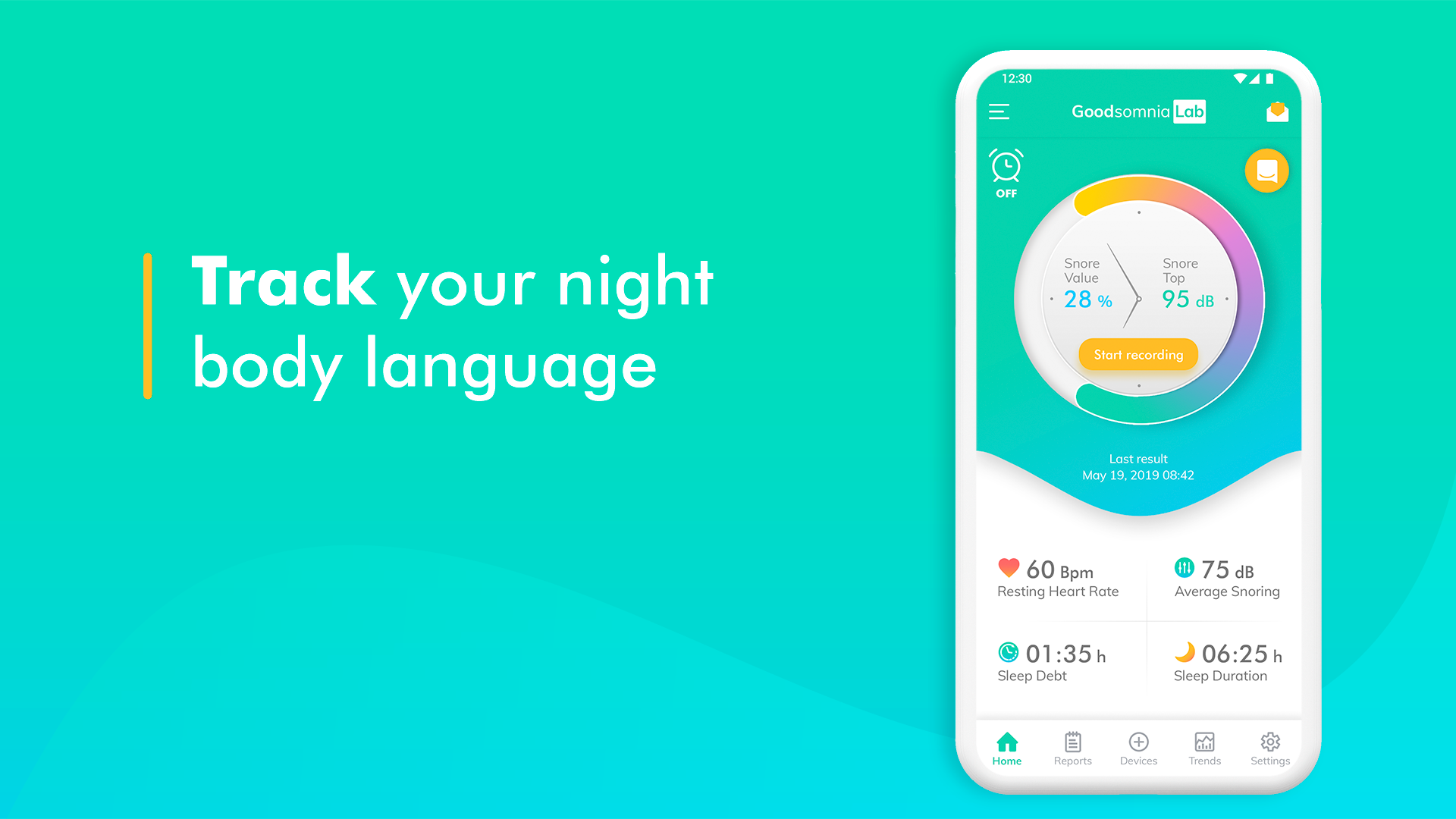Snore App Lab Goodsomnia Lab: Snore detection and analytics - App on Amazon Appstore