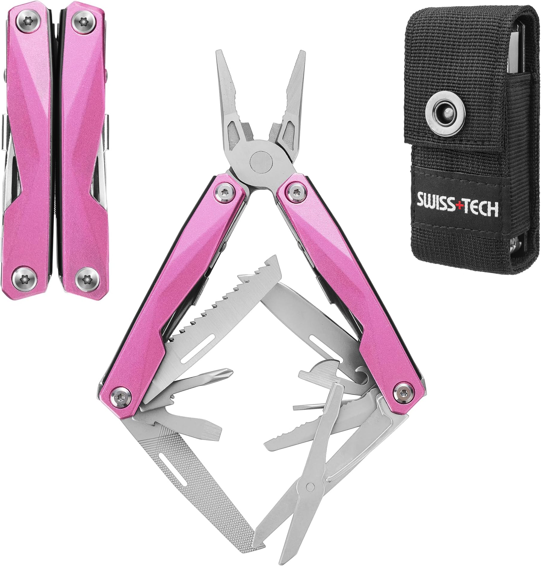 FLISSA Pince De Pêche En Aluminium De 20,3 Cm, Avec Verrou De