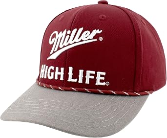 Miller High Life 3D Embroidered Logo Mid Profile Hat