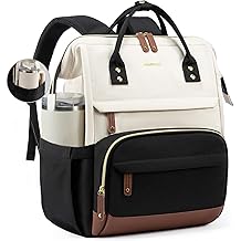 LOVEVOOK Laptop Backpack for Women, 15.6 Inch Work Business Backpacks Purse With Large Capacity, Waterproof Nurse Bag College Bookbag for School, Waterproof Casual Daypack for Travel