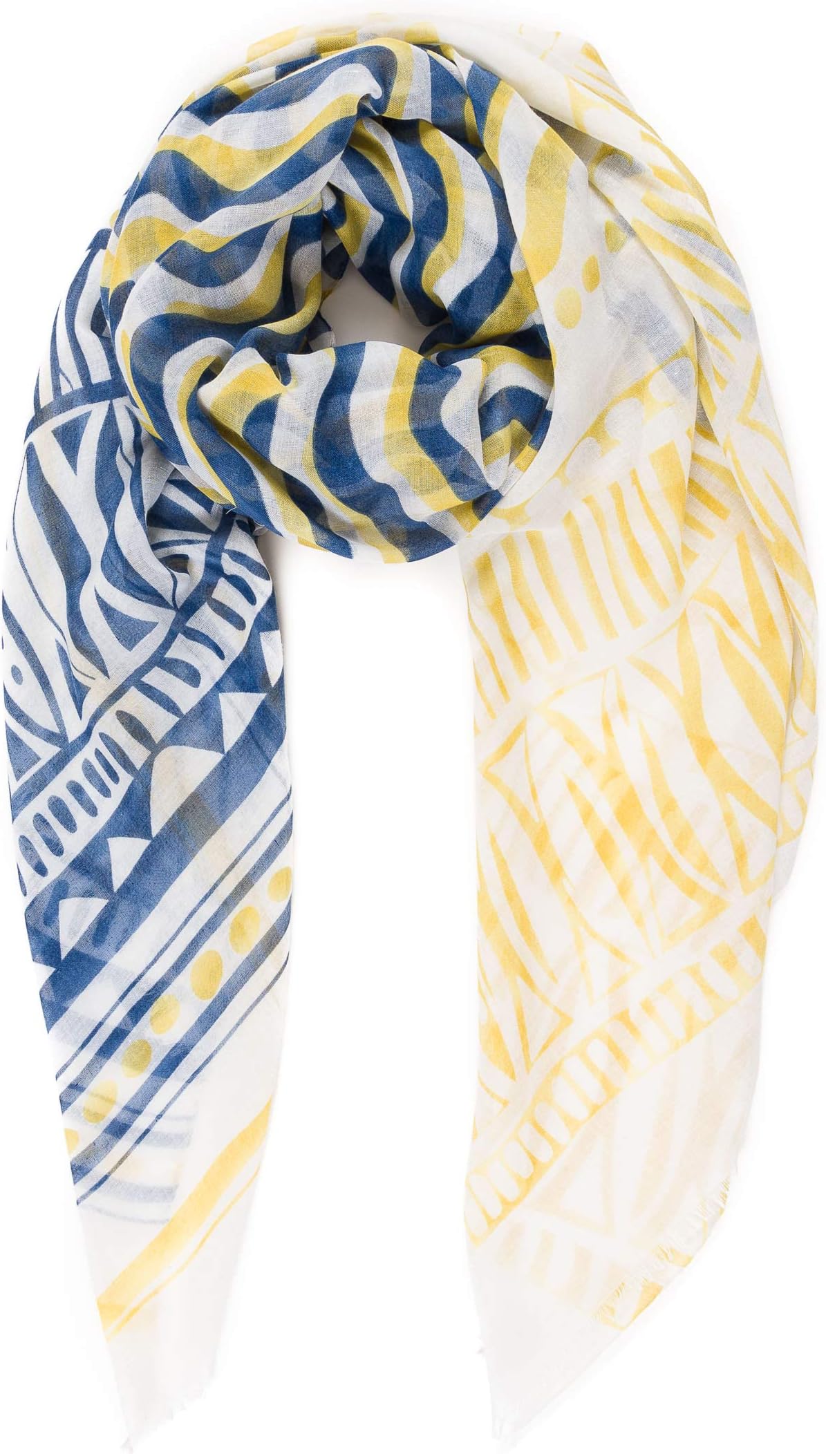 MELIFLUOS DESIGNED IN SPAINScarf for Women Lightweight Geometric Fashion Spring Fall Winter Scarves Shawl Wraps