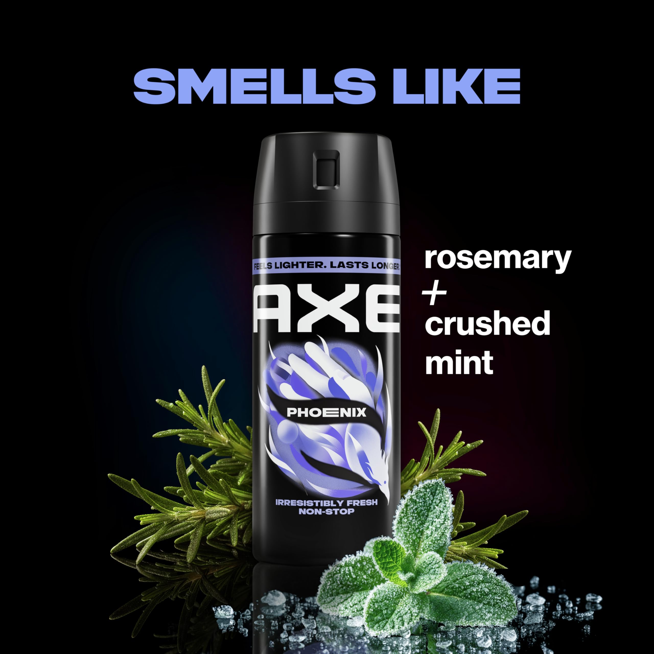 AXE Body Spray 4 Pack, Aluminum-Free Deodorant for Men, Up to 48-Hour Freshness