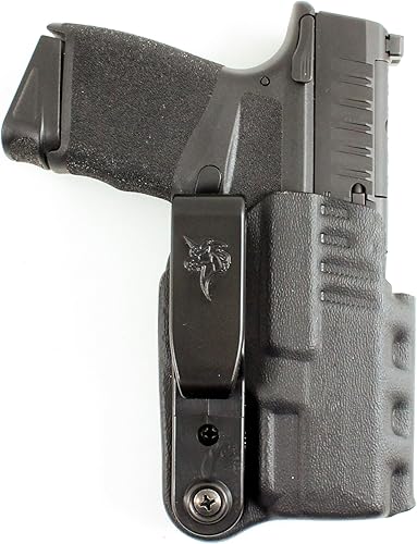 DeSantis Funda para pistola Slim-Tuk, funda interior de la cintura, clip C 360, se adapta a Springfield Hellcat y Hellcat OSP de 3 pulgadas,