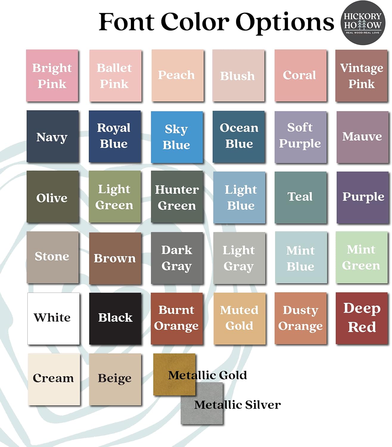 Customized Nursery Name Sign, Choice of Stain & Colors, 12" 18" 24", Wood Wall Art for Children & Kids Rooms, Baby Shower Gifts, Gender Reveal Decoration, Home & Bedroom Decor, Hickory Hollow Designs - Image 4