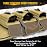 DULCE DOM 32 inch Double Rifle Case Soft Bag Gun Case, Perfect for Rifle Pistol Firearm Storage and Transportation, All Around Shooting Range Tactical Rifle Backpack, Indoor Outdoor