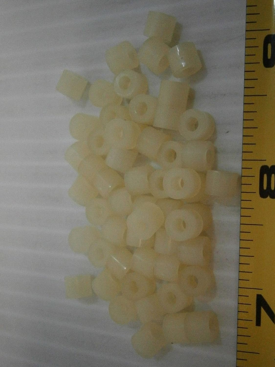 New Pack of 1123-4-N Round 1/4 W Nylon Spacer Standoff Female lot of 100#371 Multi-Purpose Comprehensive Hardware Fastener Assortment Kit WnyNEH05714