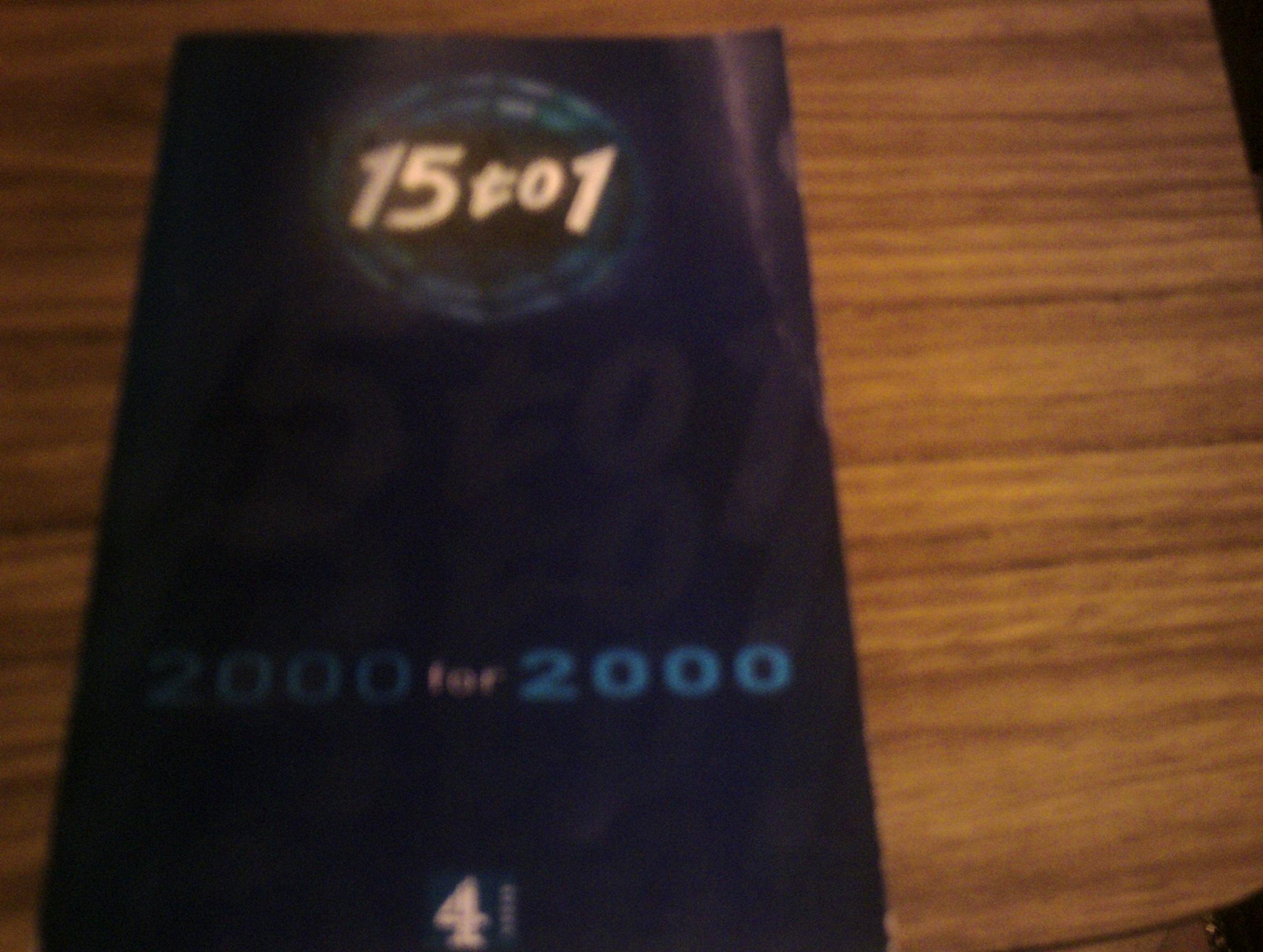 Fifteen to One:2000 for 2000 (pb)