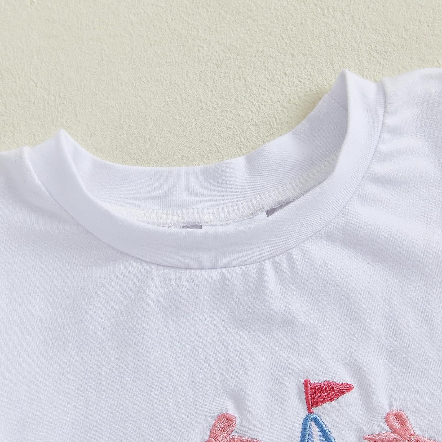 Kayotuas Toddler Baby Girl Birthday Outfit Birthday Girl Shirt Ruffle Gingham Shorts Cute Summer Clothes Cake Smash Outfits - Image 5