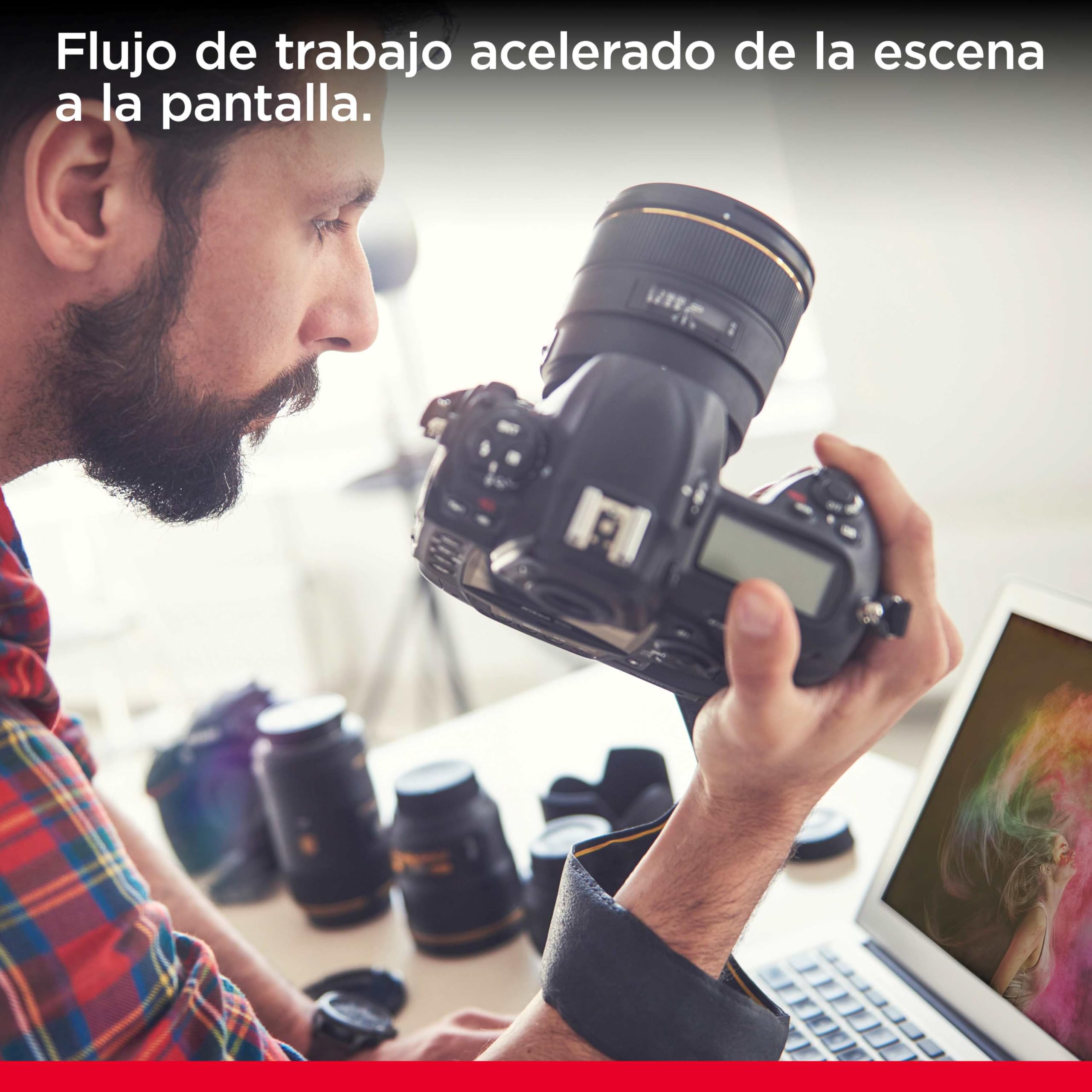SanDisk Extreme Pro 512 GB SDXC Tarjeta, UHS-II, Velocidad de Lectura con hasta 300 MB/s, Velocidad de Escritura 300 MB/s, V90, Grabación de vídeo en 8K cinematográfica