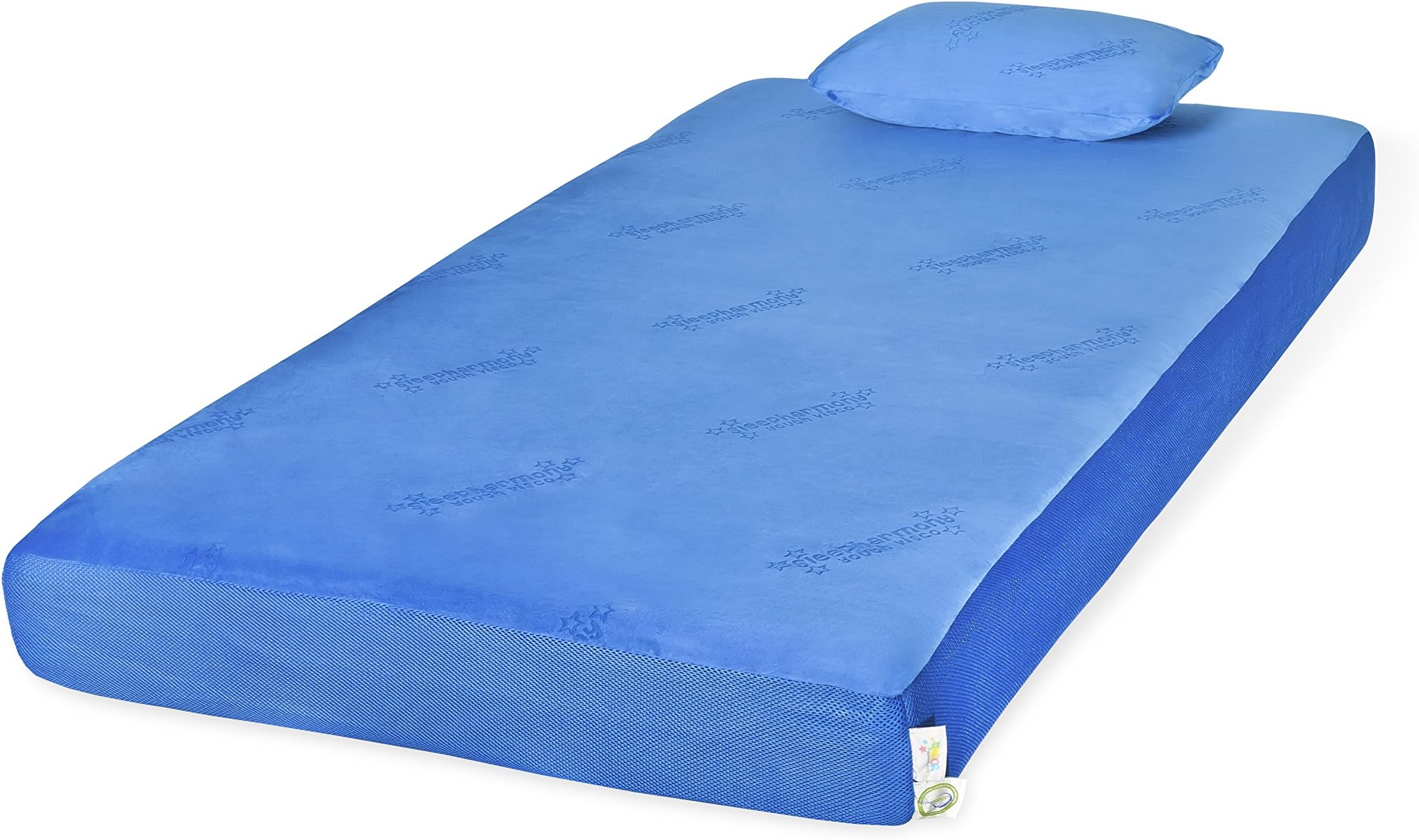 Glideaway Youth Memory Foam Mattress - Full, Blue