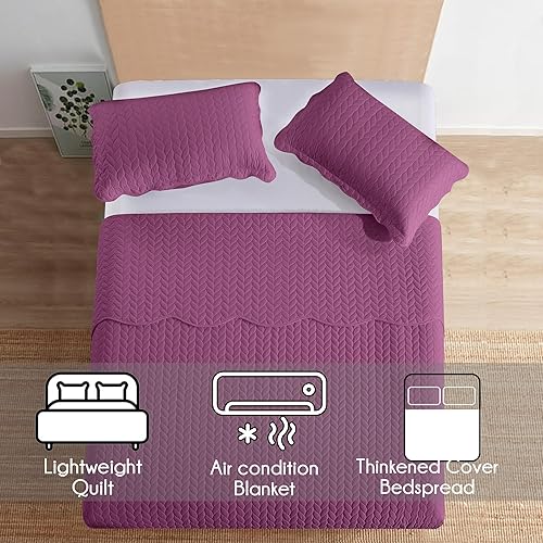 Vista 236 de IR Imperial Rooms - 10 juegos de colcha tamaño individual (68 x 86 pulgadas), para hoteles, habitaciones de huéspedes, colchas ligeras reversibles