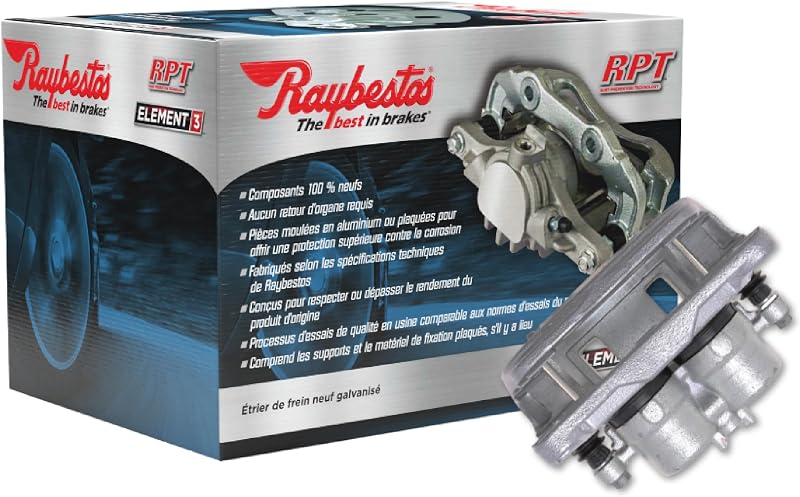 Raybestos Element3 Automotive Replacement Front Left/Front Right New Semi-Loaded Caliper & Bracket Assy for Select Chrysler, Dodge, Jeep (FRC11879N)