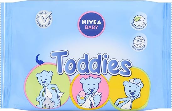 Nivea Baby Lingettes Toddies 1 X 60 Lingettes Nettoyantes Bebe Nourrisson Lingettes Hypoallergeniques Visage Fesses Et Mains Pour Bebe Testees Cliniquement Amazon Fr Bebe Et Puericulture