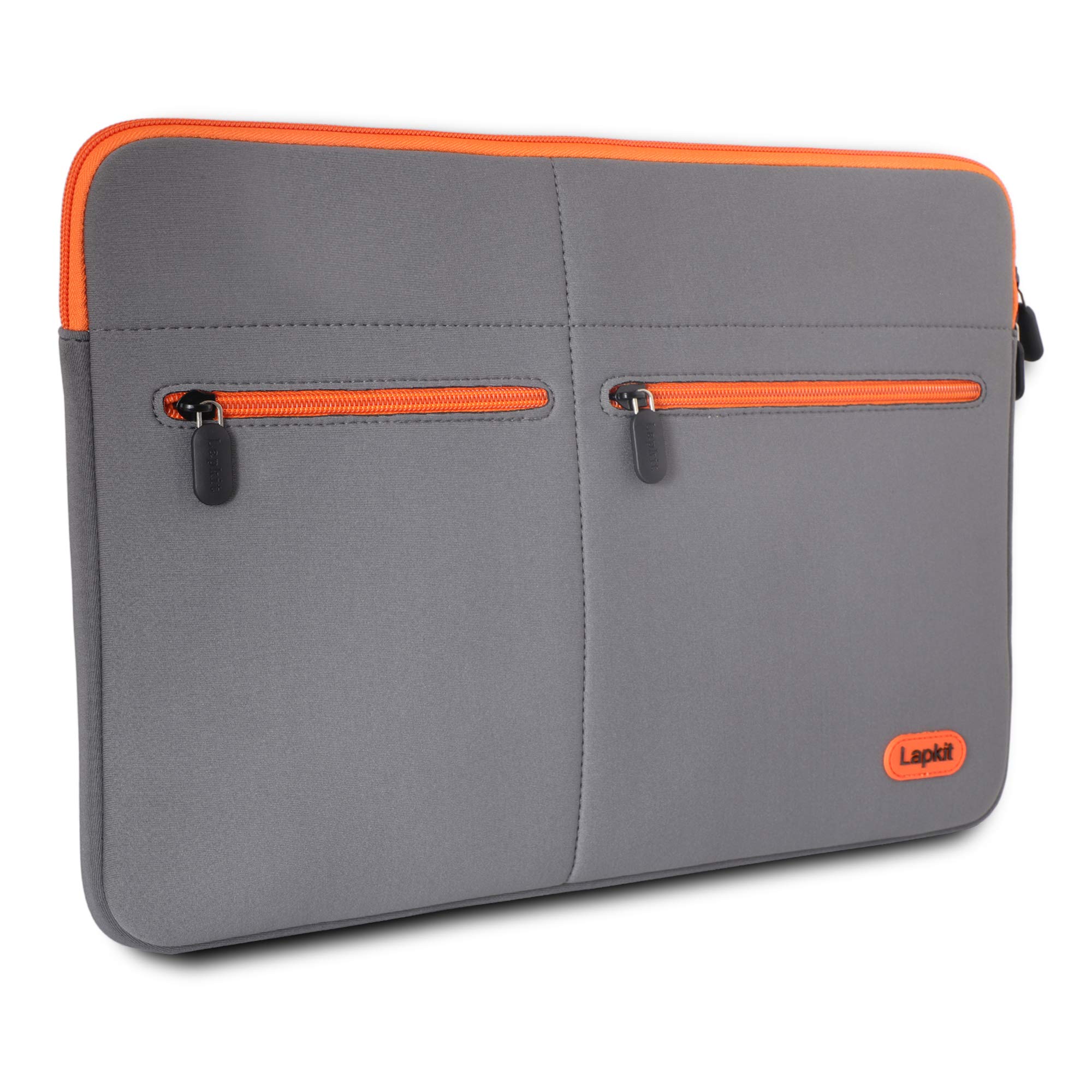 LAPKIT Slim Protective Laptop Sleeve Compatible with 2018 MacBook Air 13-inch with Retina Display | 13 inch MacBook Pro A1989 A1706 A1708, Notebook Bag with Accessory Pocket for USB-C Devices - Grey (B07MK585T3) Amazon Price History, Amazon Price Tracker
