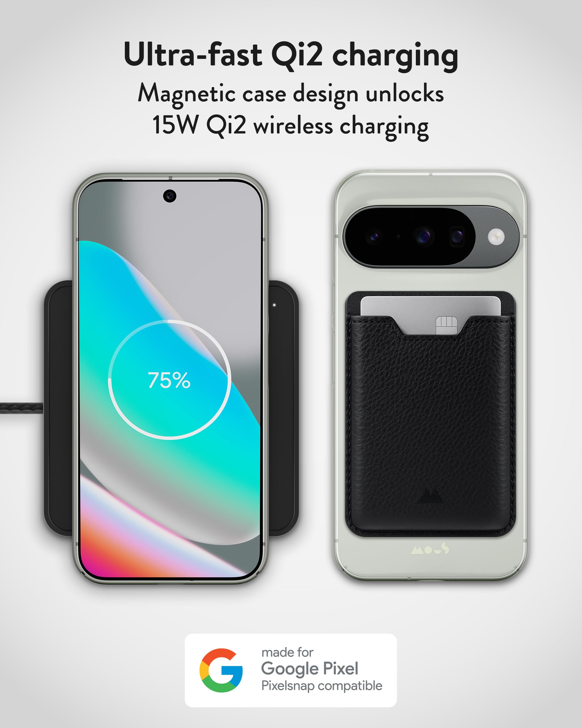 Amazon.com: Mous for Google Pixel 10/10 Pro Super Thin Clear Case