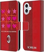 Vista 77 de Head Case Designs Funda de piel con licencia oficial de AC Milan Dream Big Children compatible con Apple iPhone 13 Mini