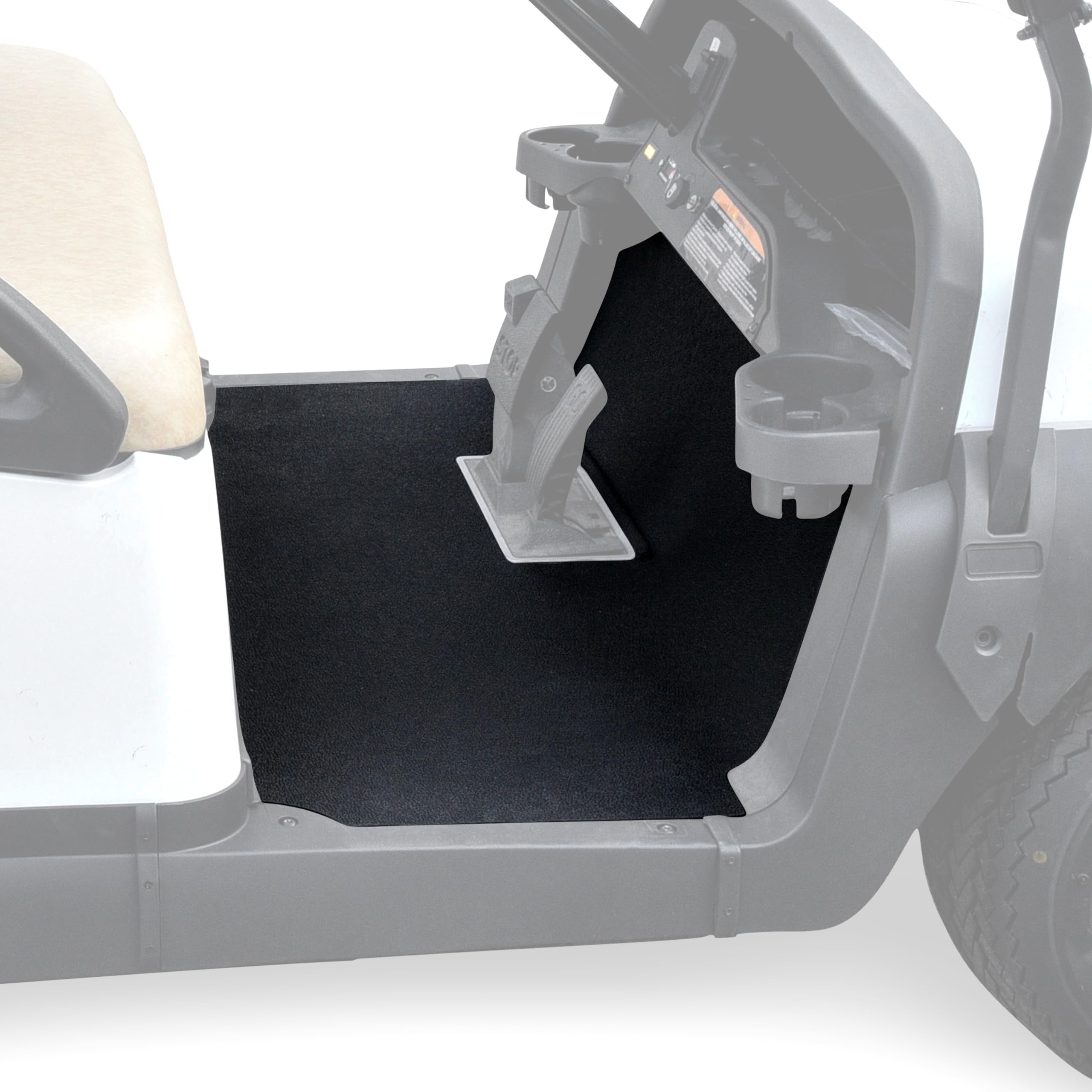 Photo 1 of LDETXY TPE Floor Mat for Club Car Golf Cart - Black