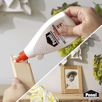 Ponal 1577967 Fix and Tight Wood Glue, White, 200 g