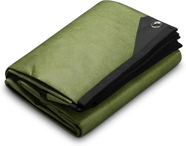Arcturus XL Heavy Duty Insulated Tarp - Olive Green Survival Blanket