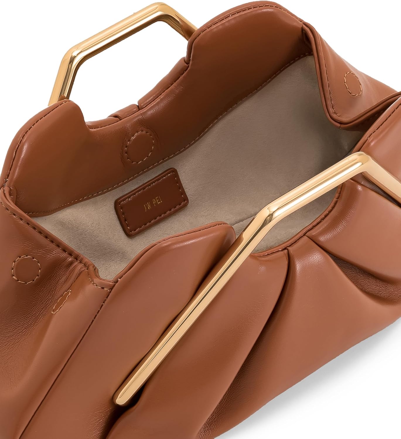 JW PEI Women's Lila Metal Frame Clutch - Image 3