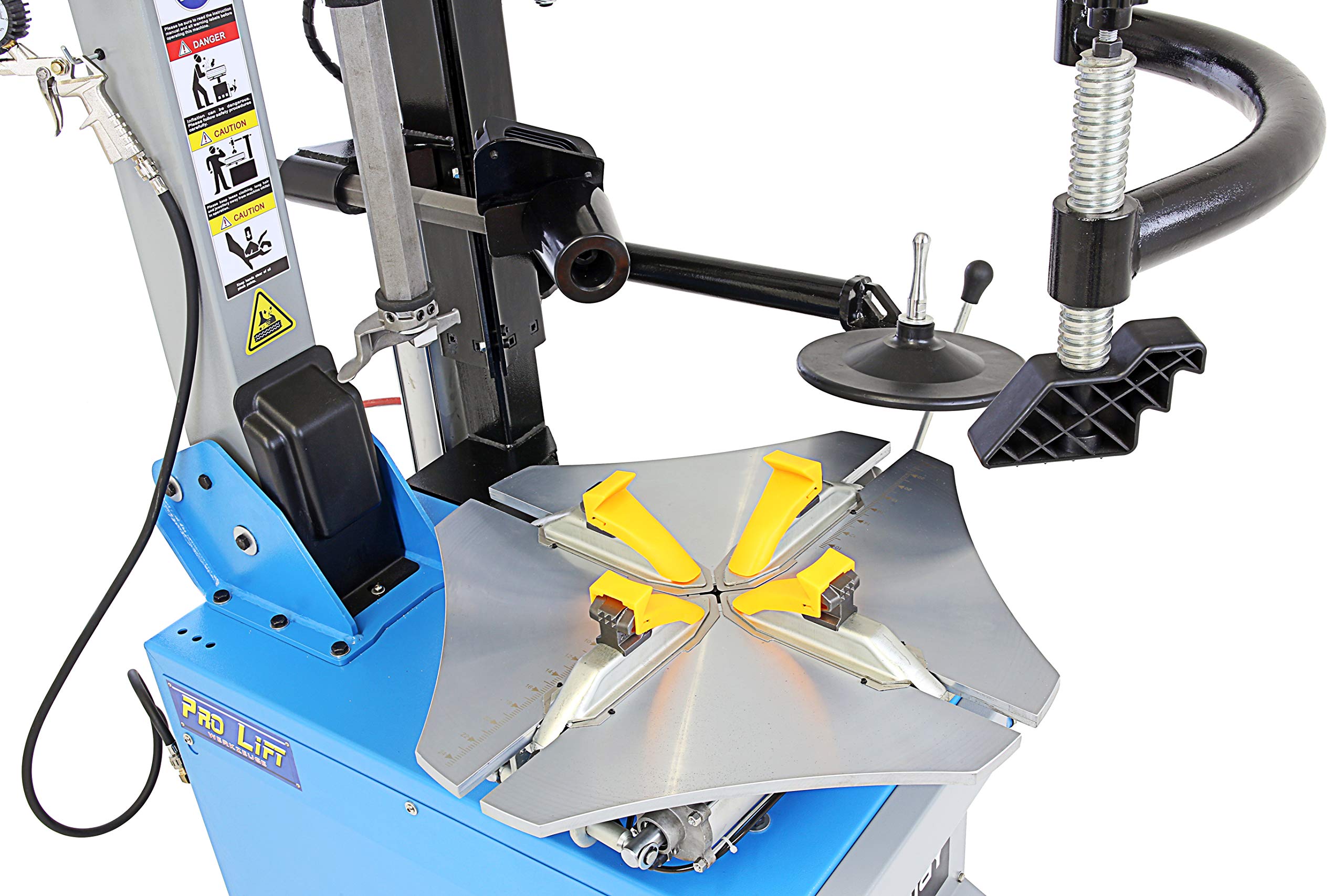 Démonte-pneu, machine de pneumatique 10" à 24", pour changement automatique de pneu, avec bras de montage auxiliaire