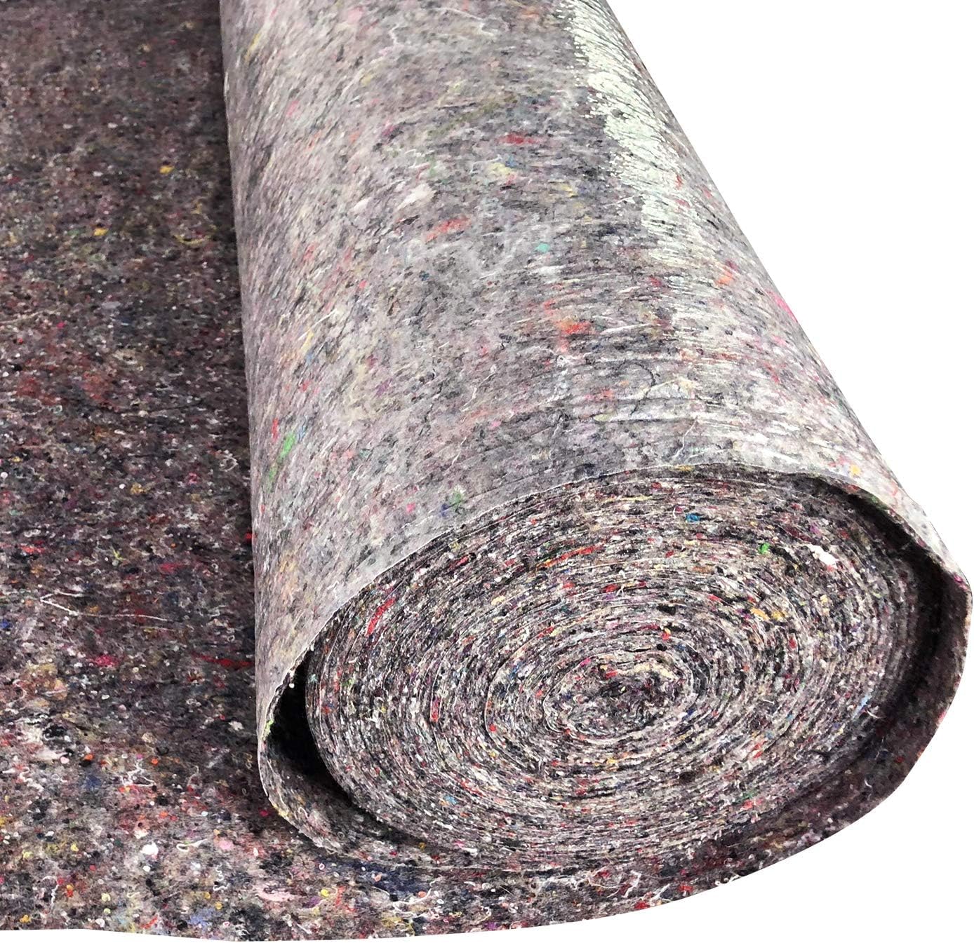 FIVMEN Telo di copertura per pittore, 1 m x 50 m, con rivestimento in PE antiscivolo, 180 g/m², per pittori, tappezzeria, ristrutturazione, fai da te