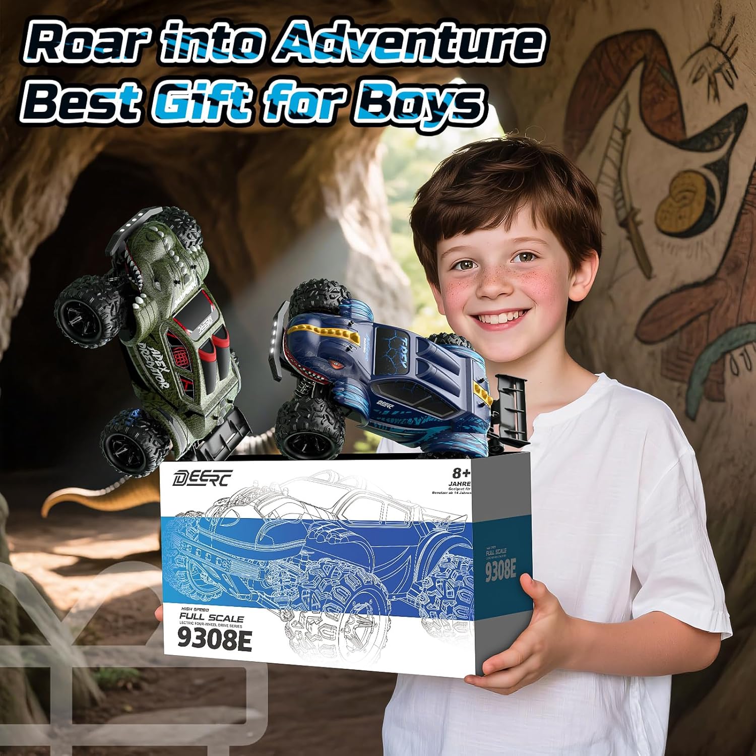 Two 1500mAh batteries and charging cable